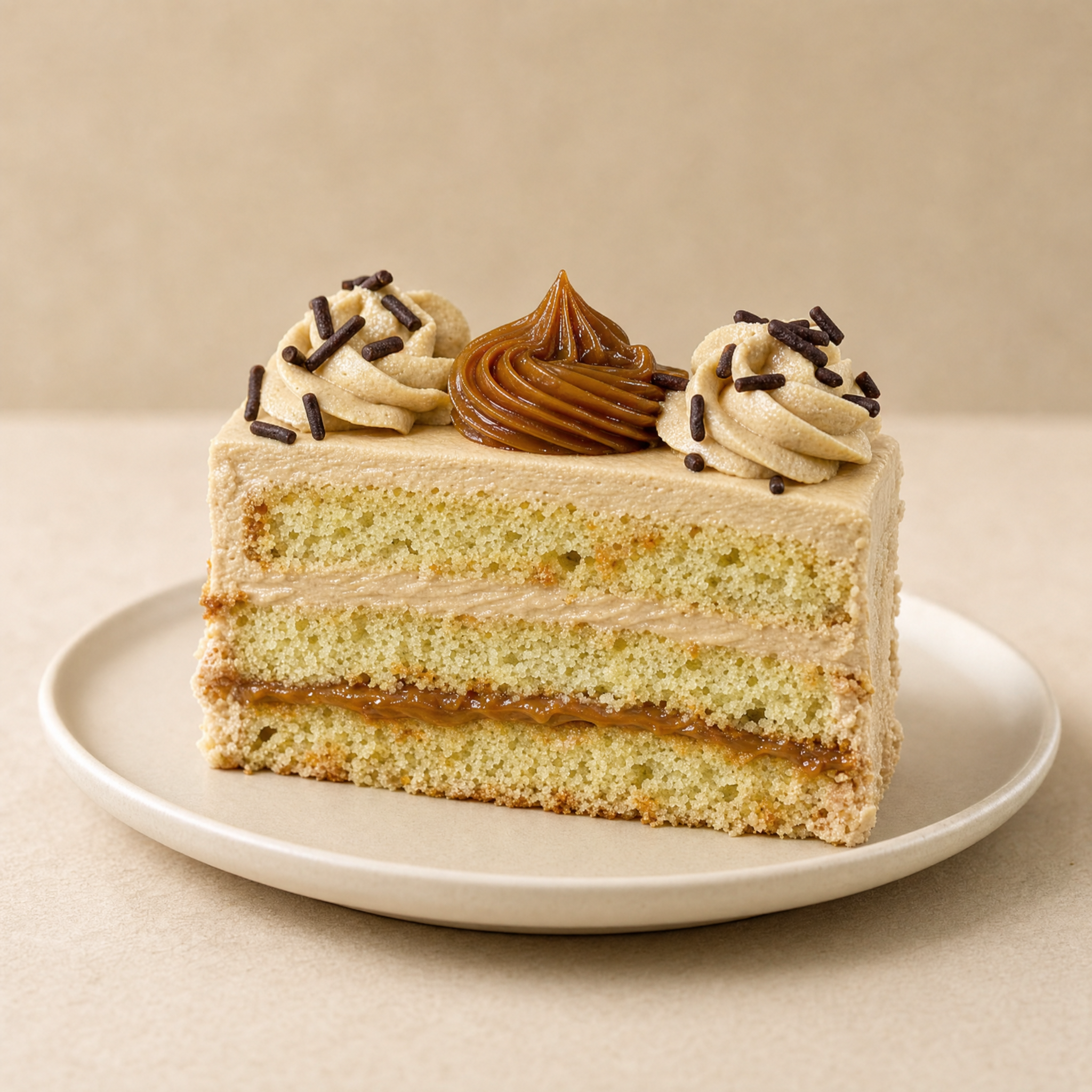 Pastel de Crema – Lúcuma